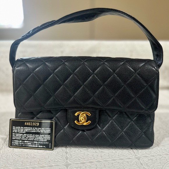 SOLD Chanel Double Sided Classic Flap Vintage - Picture 4 of 17